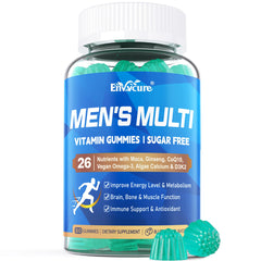 Bottle of Men's Liposomal Multivitamin Gummies with label