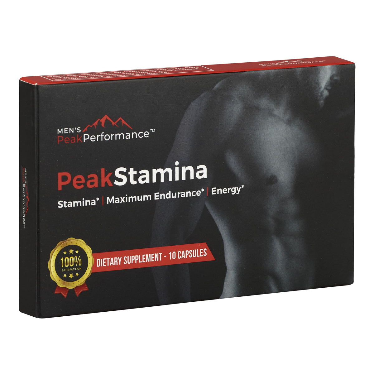 MEN'S PeakPerformance Male Maximizer bottle for daily stamina support and easy supplementation