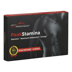 MEN'S PeakPerformance Male Maximizer bottle for daily stamina support and easy supplementation