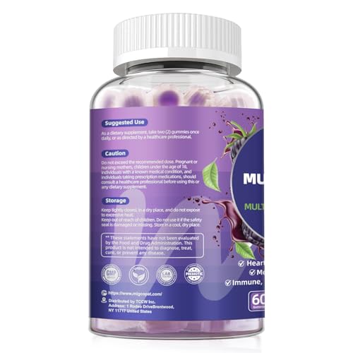 On-the-go daily dose of men's multivitamin gummies