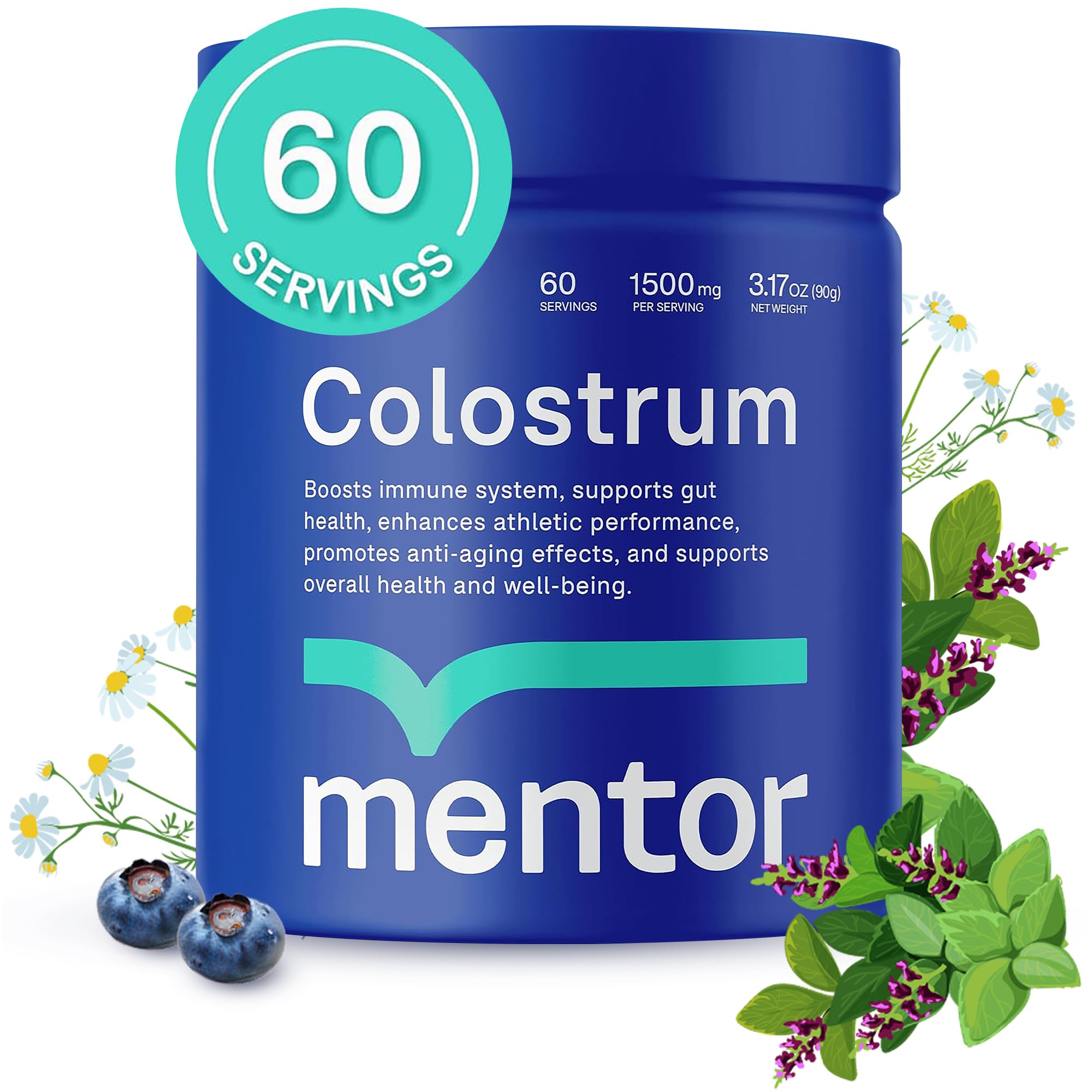 Serving suggestion: mix colostrum powder in water or smoothie