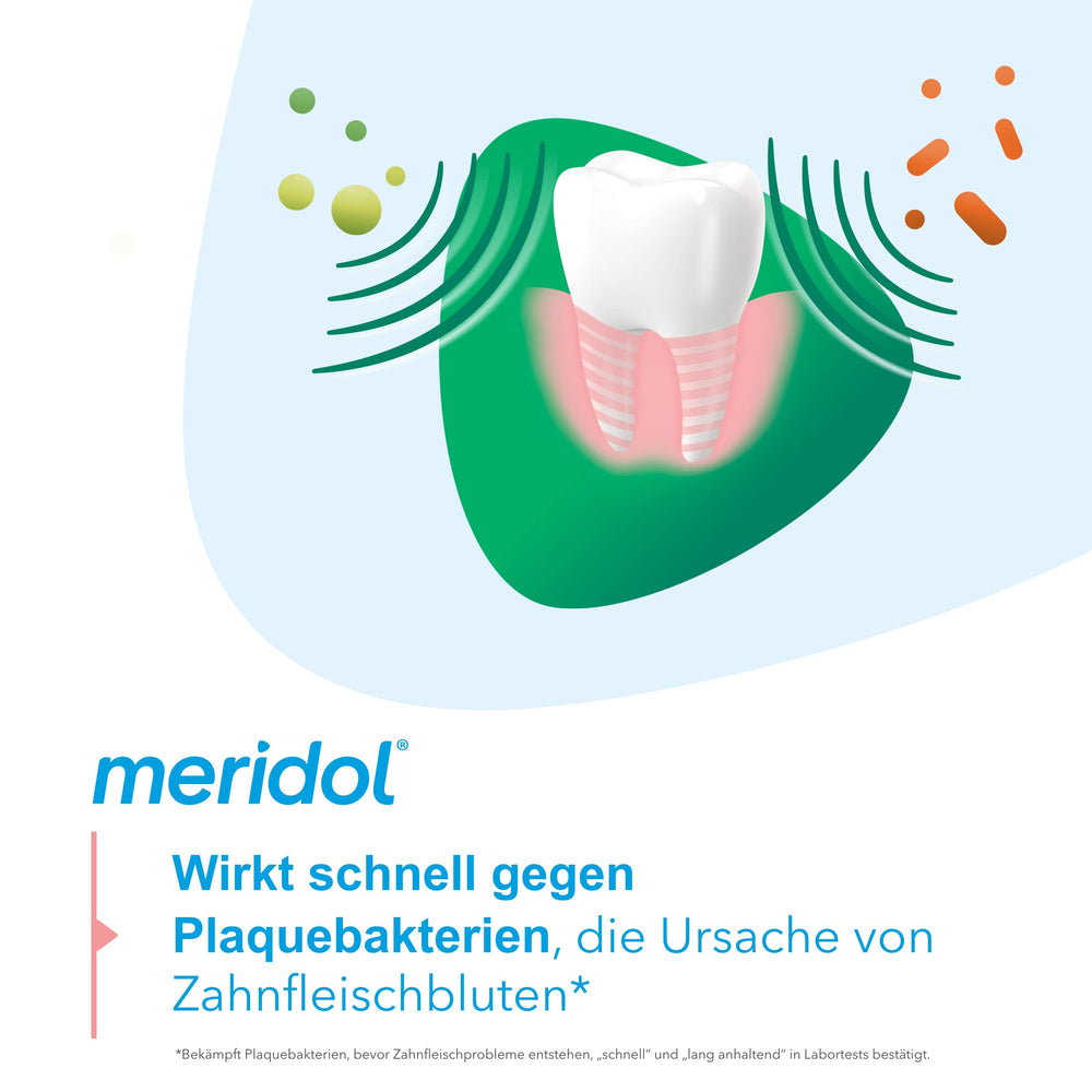 Meridol Mouthwash Halitosis 400 ml – bottle cap