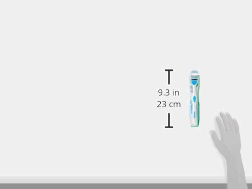 Flat design silhouette of the tongue cleaner