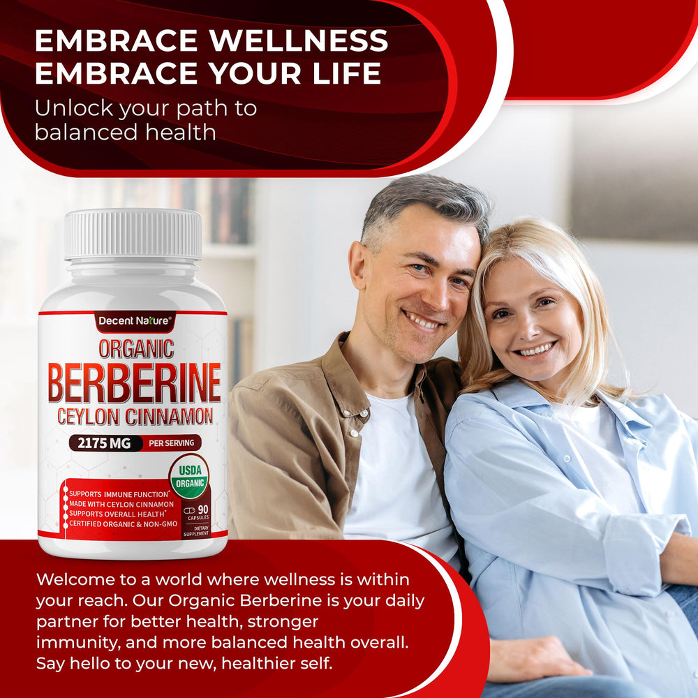 Graphic illustrating AMPK support and metabolic health from berberine