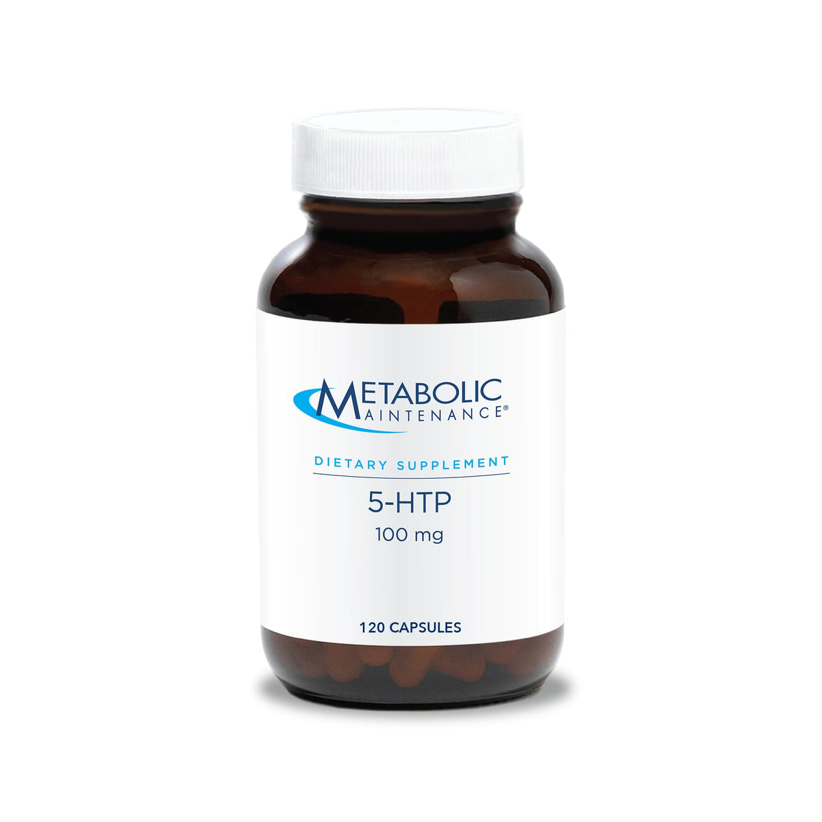 Metabolic Maintenance 5-HTP 100mg bottle label