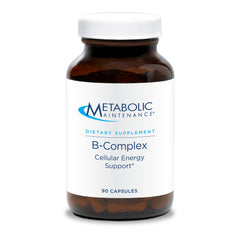 Label of Metabolic Maintenance B-Complex bottle