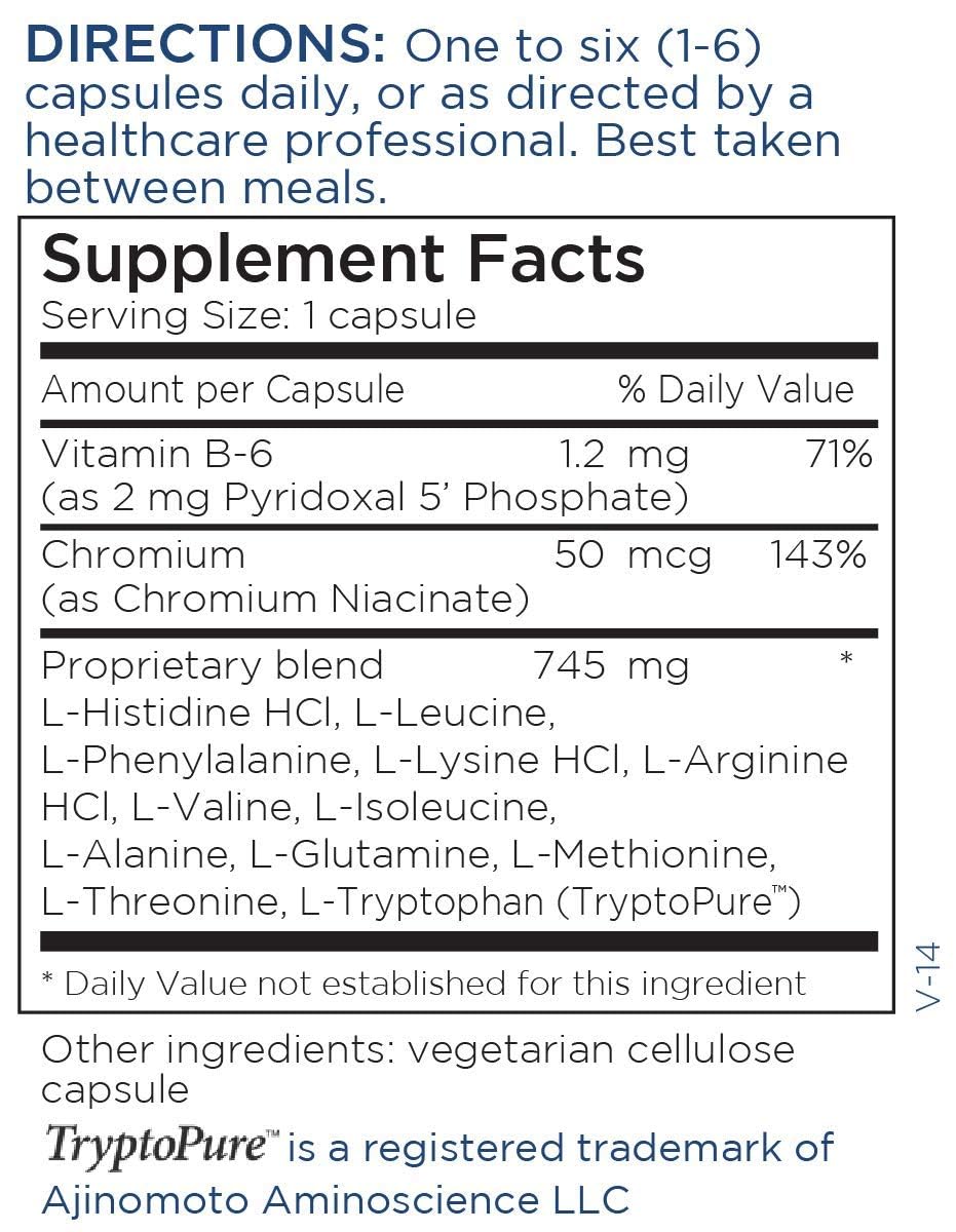 Close-up of Metabolic Maintenance B.A.M. 750 mg bottle