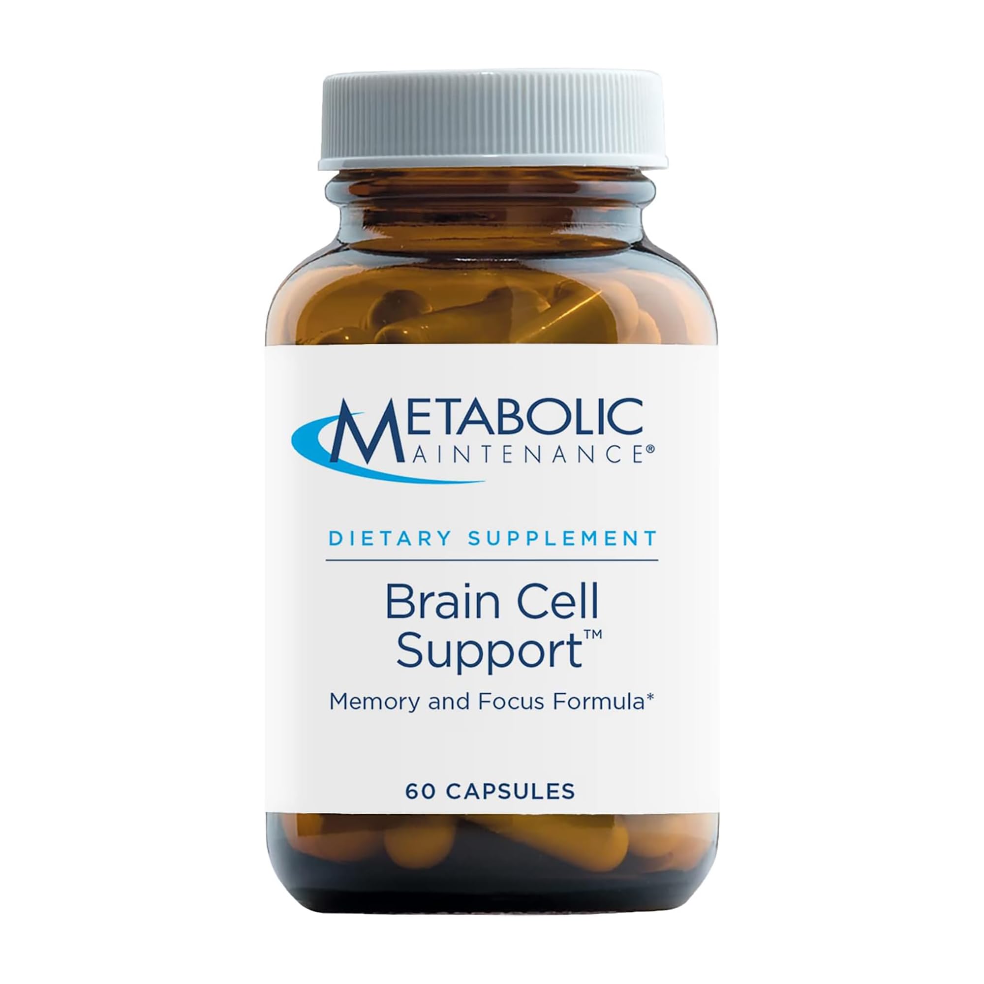 Bottle of Metabolic Maintenance Brain Cell Support capsules