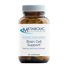 Bottle of Metabolic Maintenance Brain Cell Support capsules