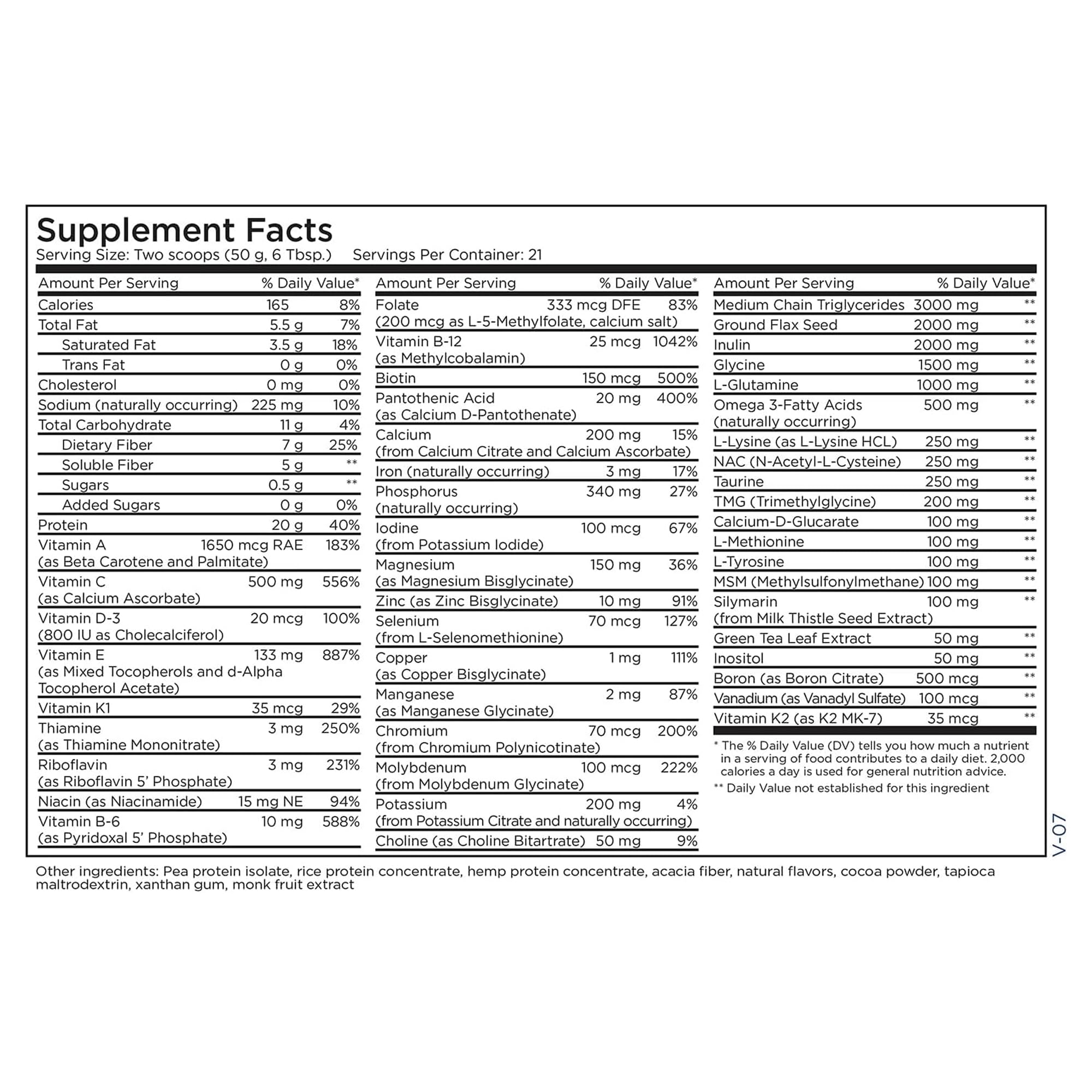 Metabolic Maintenance Metabolic Detox Complete 2.3 lb packaging for ongoing protein and detox routine