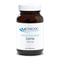 Metabolic Maintenance SAMe 200 mg bottle label