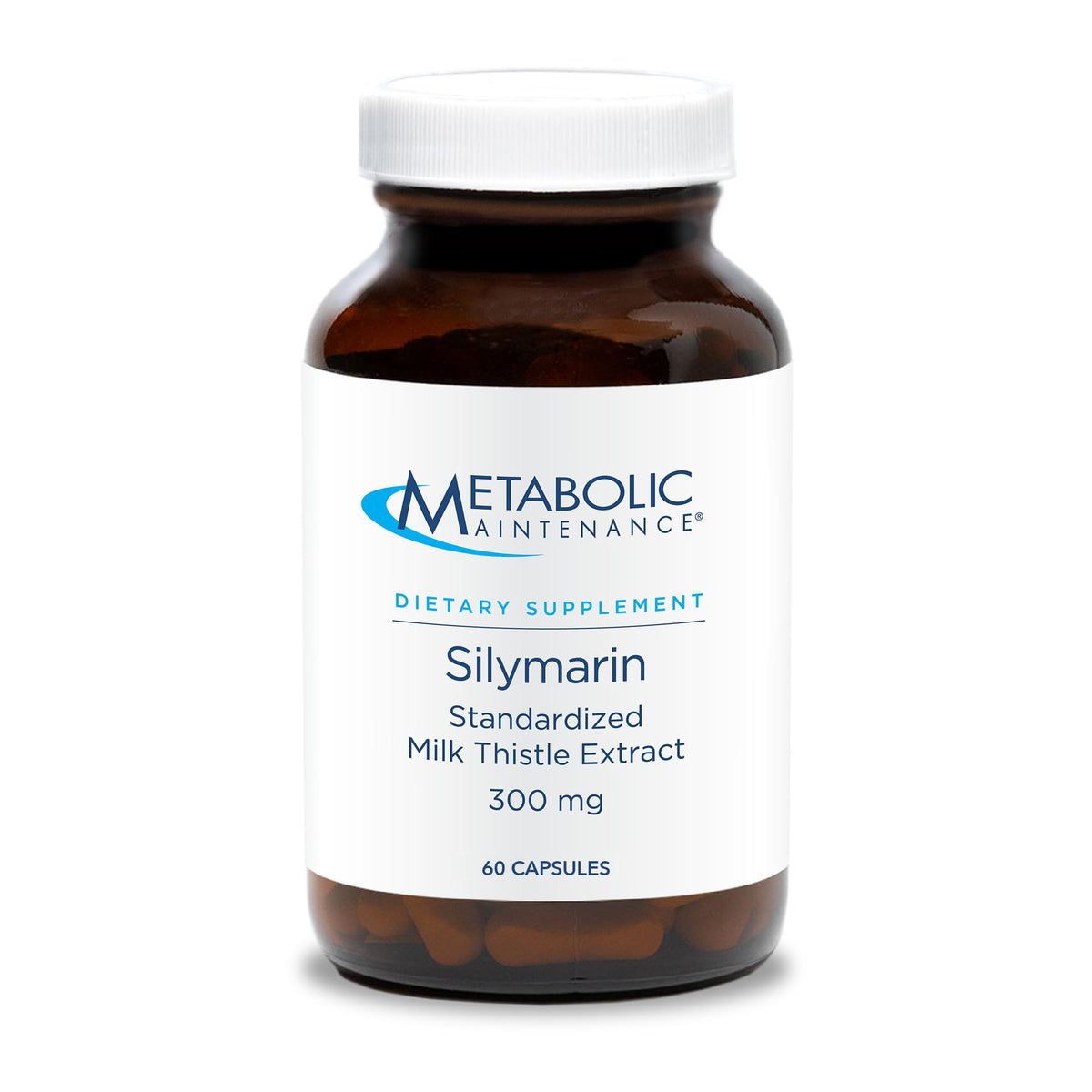 Metabolic Maintenance Silymarin bottle front label