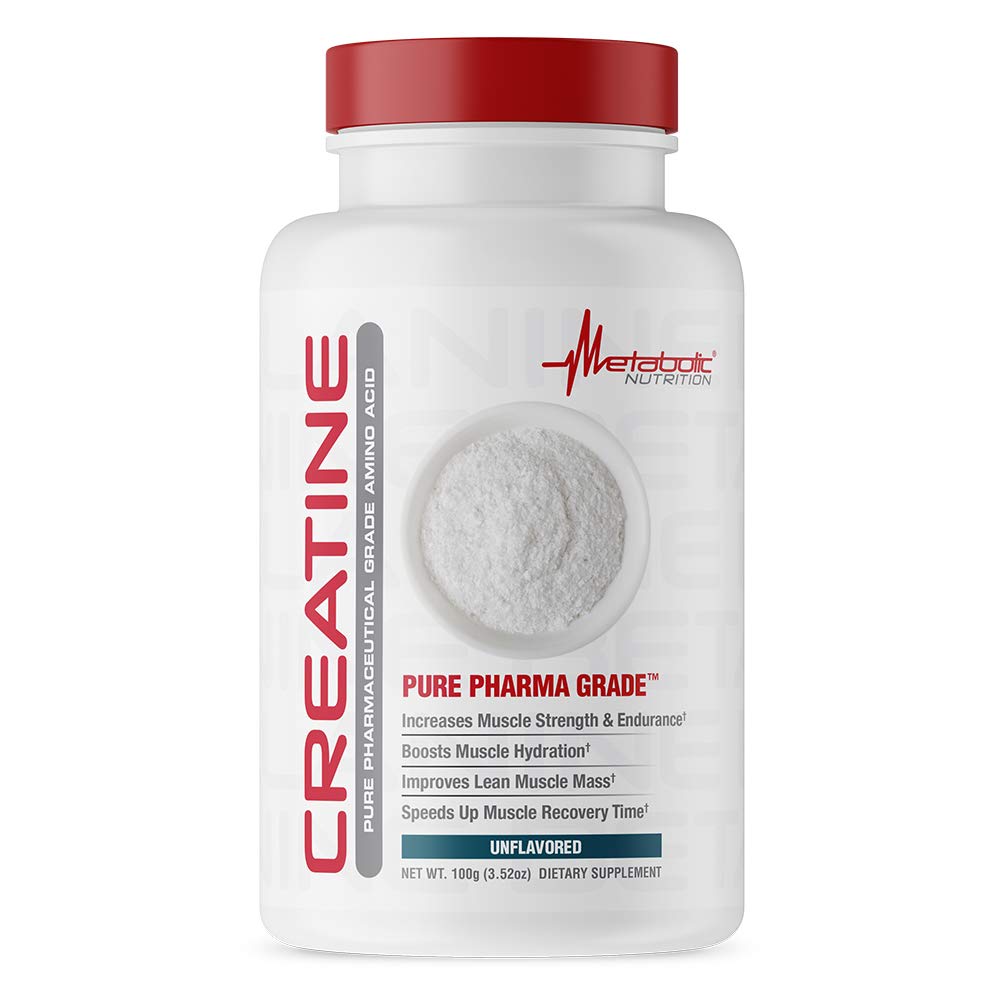 Metabolic Nutrition Creatine 100g container – front view