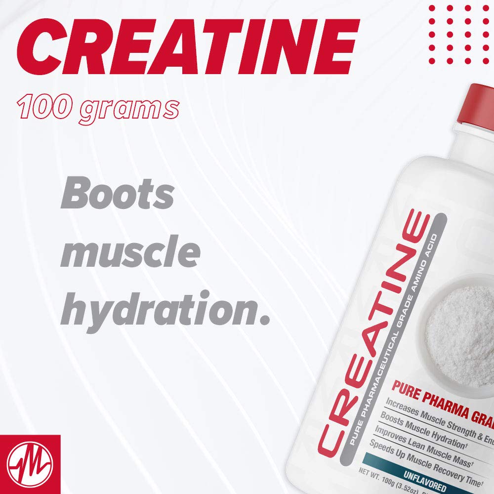 Instructions on how to mix Metabolic Nutrition Creatine powder with liquid