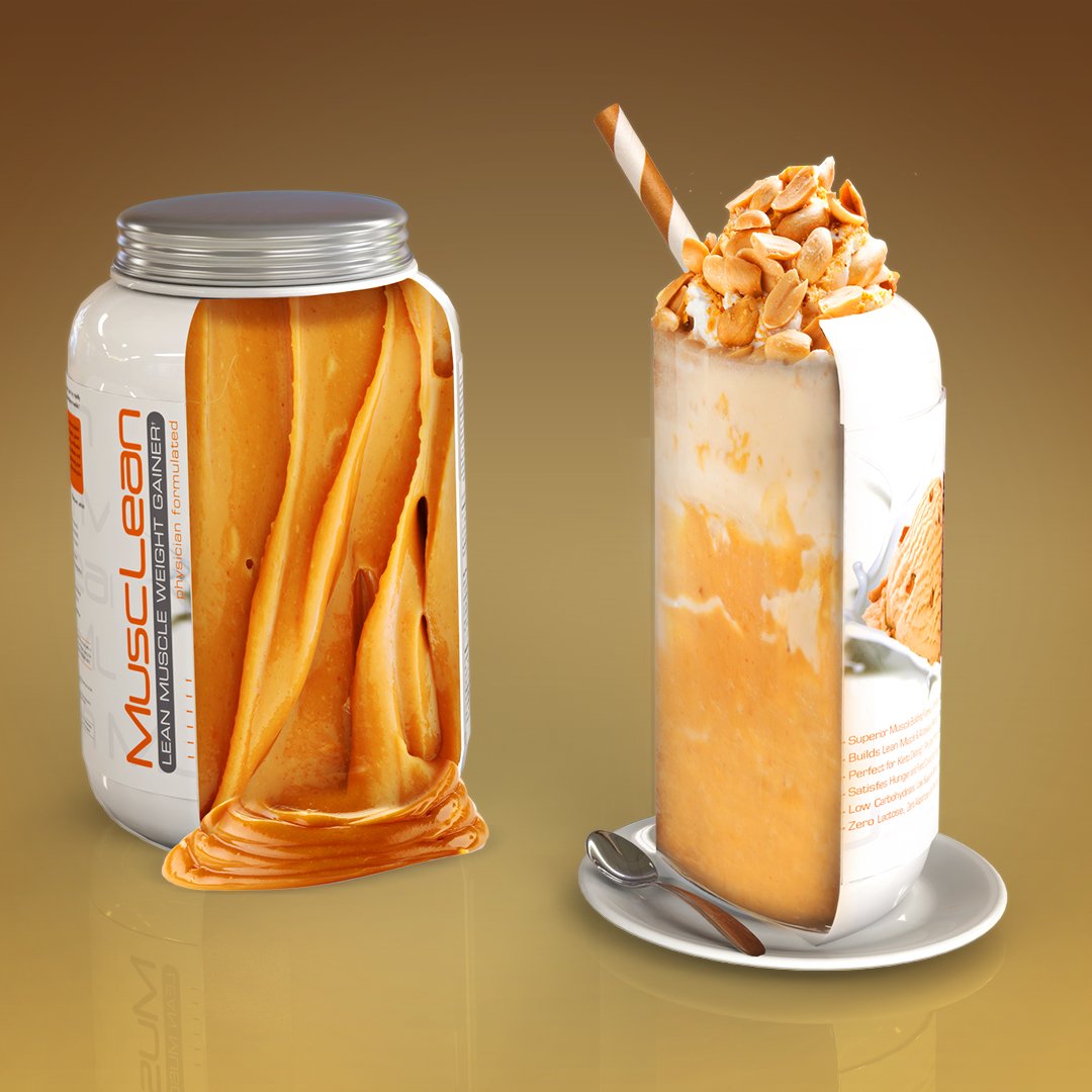 Metabolic Nutrition Musclean baking cookies—protein-rich treats for keto snacking.