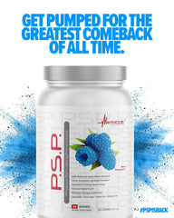 Metabolic Nutrition PSP Physique PreWorkout Blue Raspberry – pour serving
