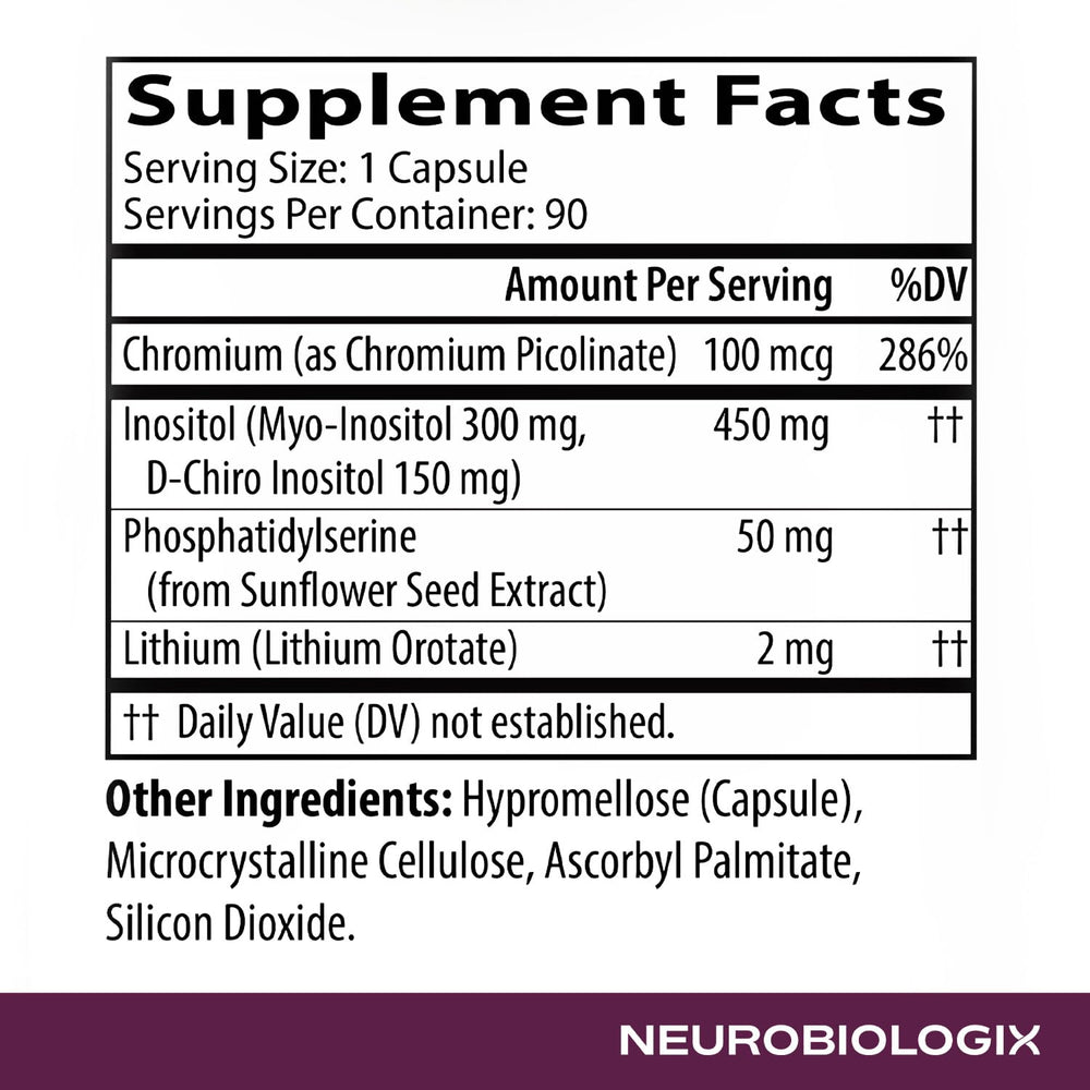 Phosphatidylserine and Lithium Orotate capsules