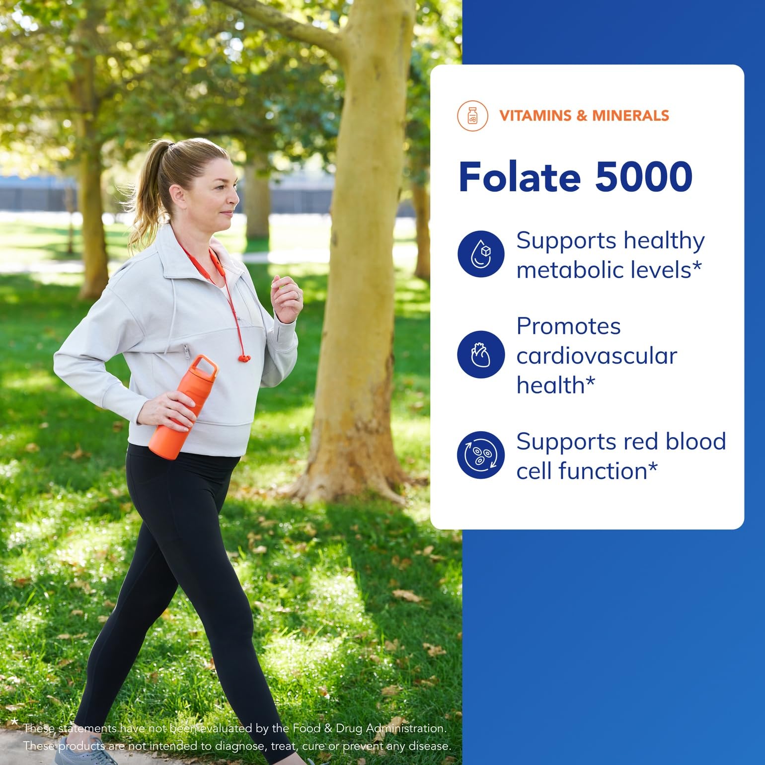 Capsules containing Metafolin L-5-MTHF