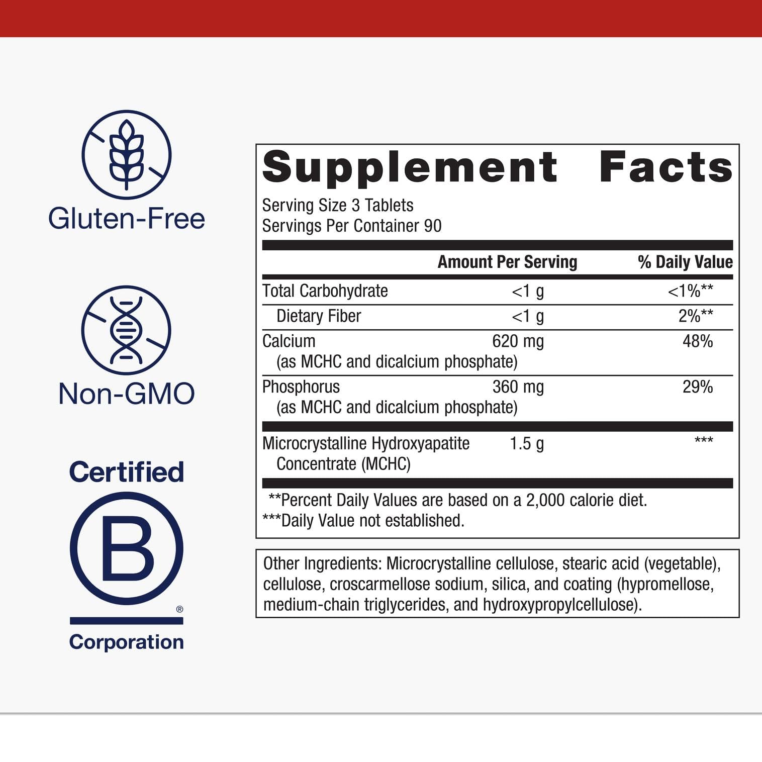 Bottle front view of Metagenics Bone Builder Enhanced Bone Support 270 count