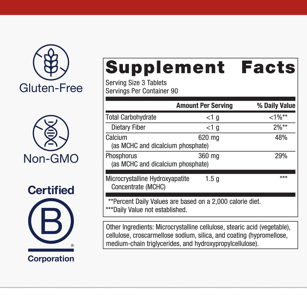 Bottle front view of Metagenics Bone Builder Enhanced Bone Support 270 count