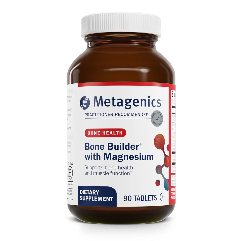 Metagenics Bone Builder with Magnesium bottle containing 90 tablets