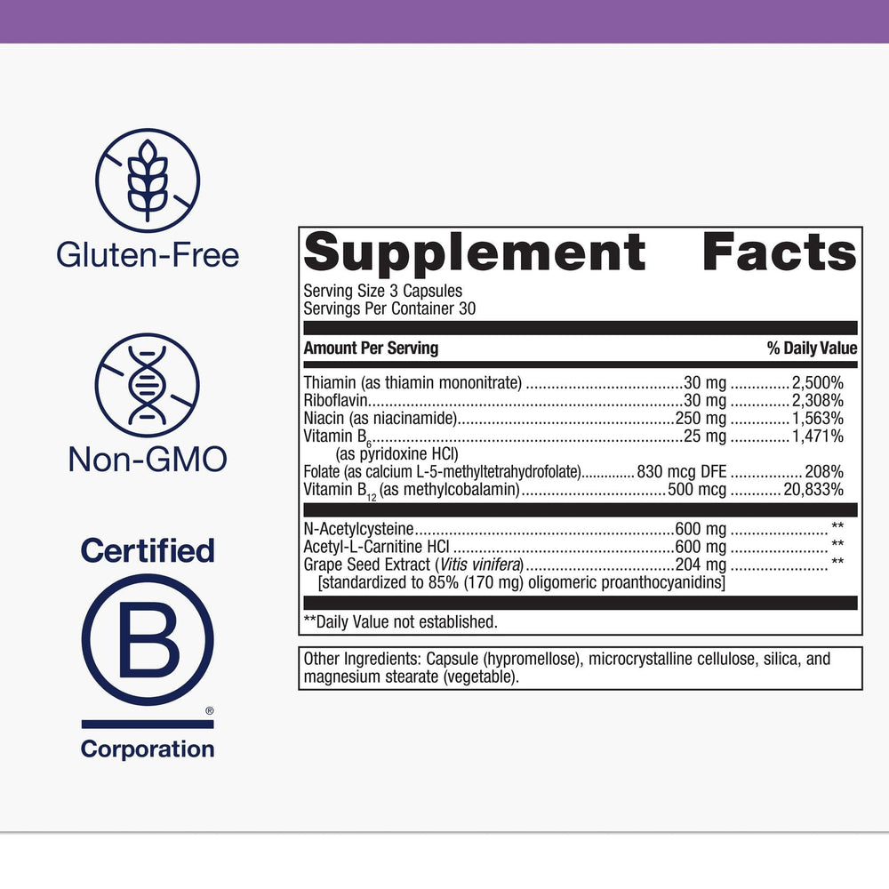 Brain health concept representing cognitive support