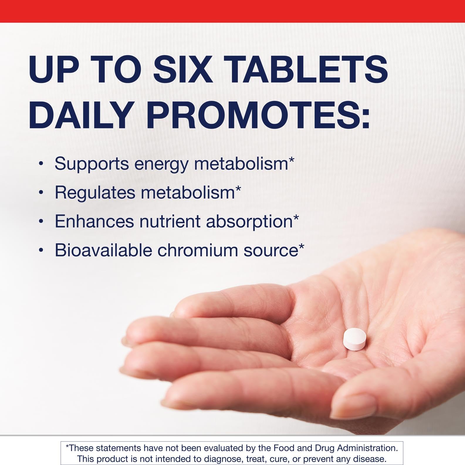 Nutrition facts panel close-up