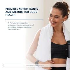 Close-up of product label highlighting detox and gut health