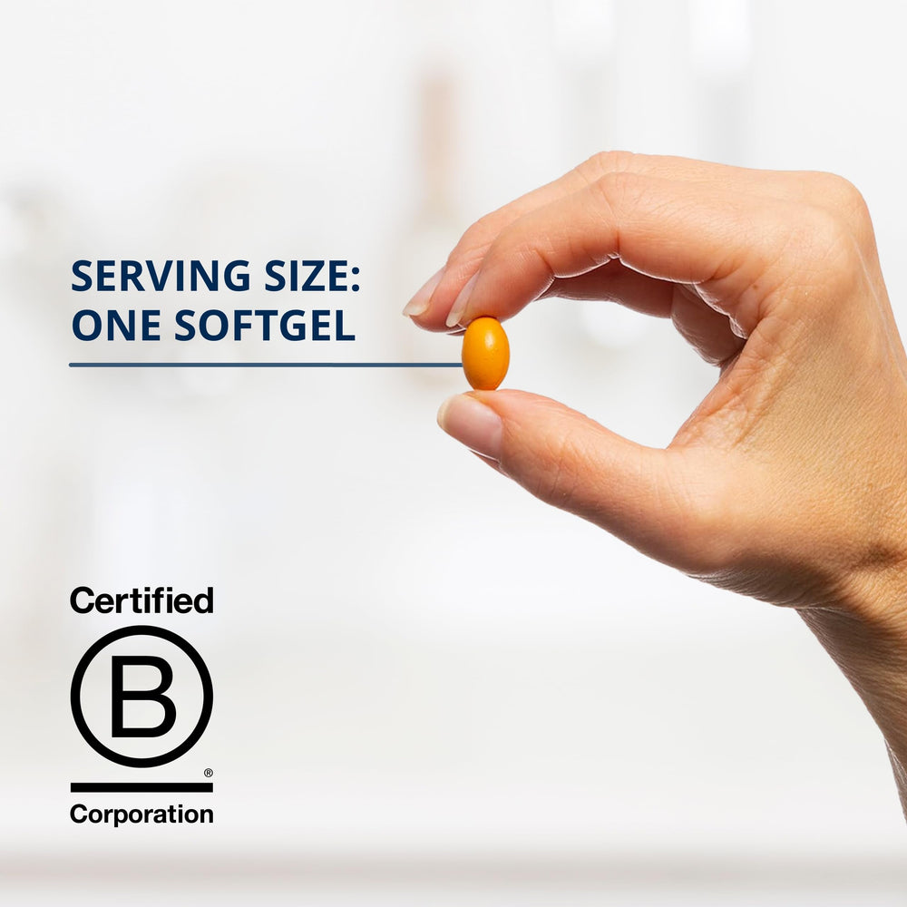 Packaging label for Metagenics CoQ10 ST-100 120 softgels