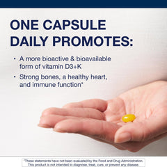 Ingredients: Vitamin D3 and Vitamin K2 MK-7