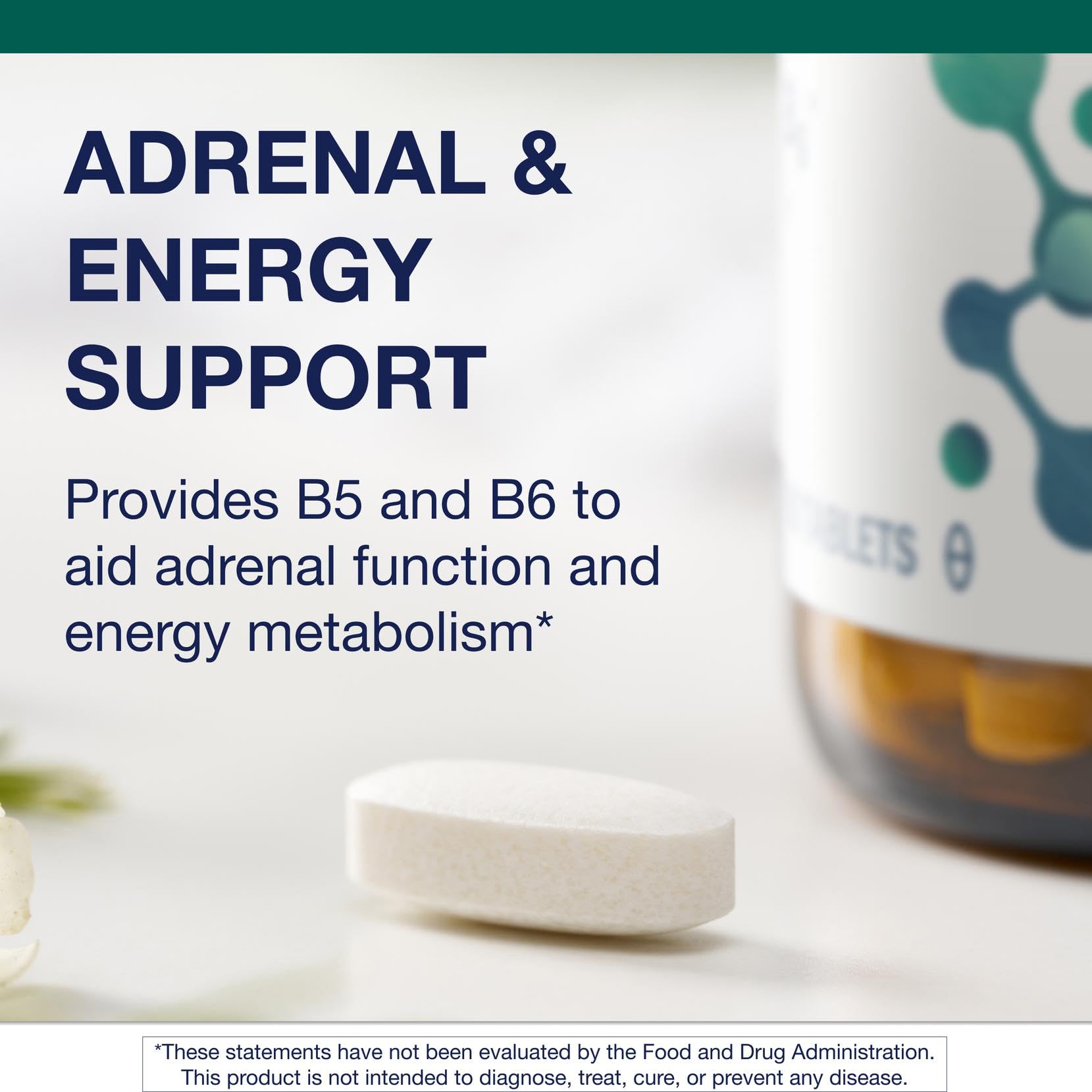 Natural-source vitamin E and selenium iconography on bottle