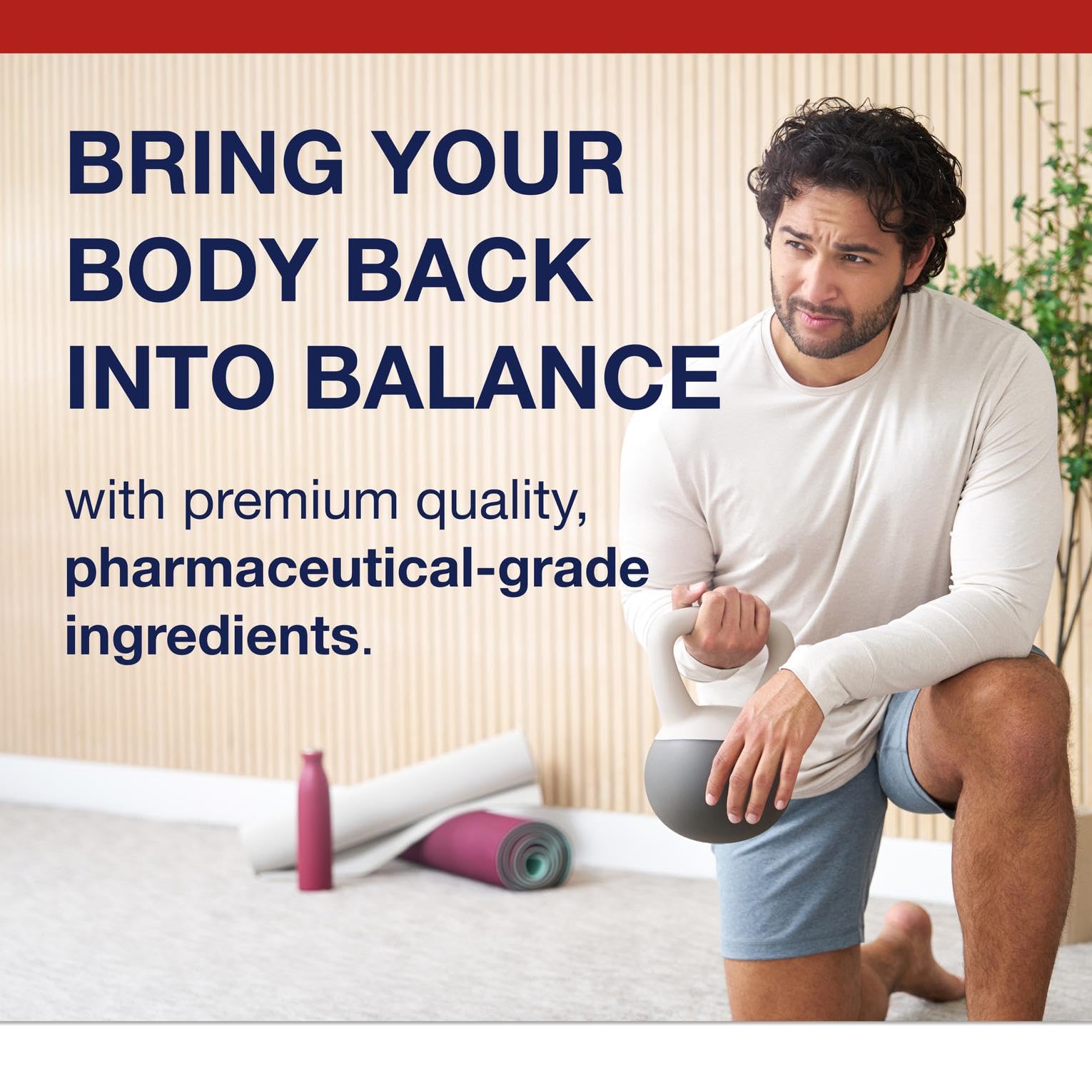 Bottle of Non-GMO, gluten-free glucosamine sulfate tablets