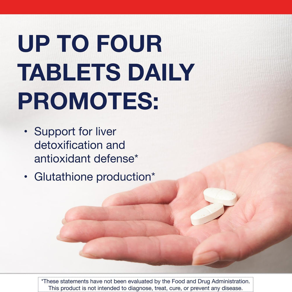 Ingredients panel of Metagenics GlutaClear bottle