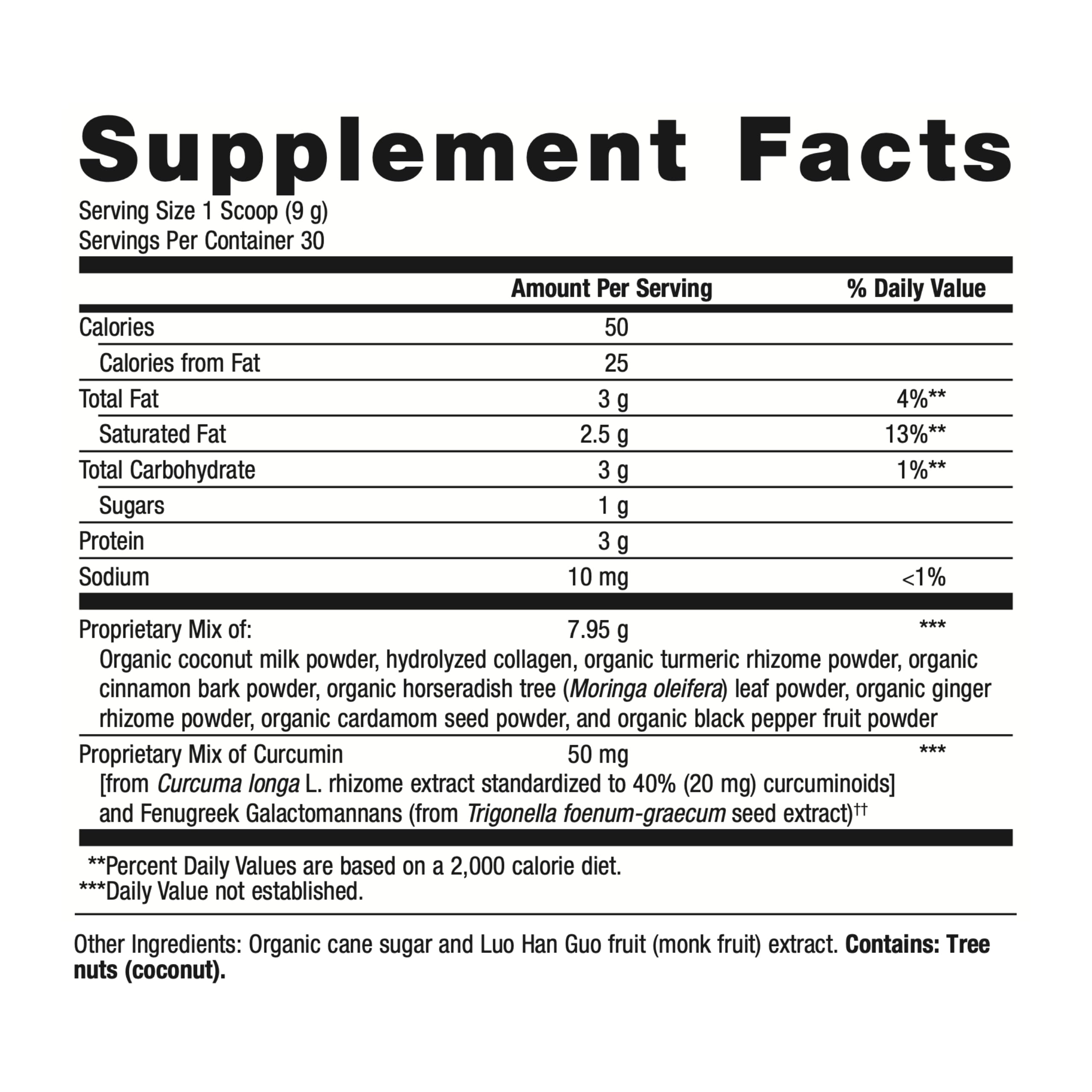 Scoop of Metagenics Golden Fusion powder