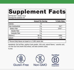 Front view of Metagenics Herbulk packaging