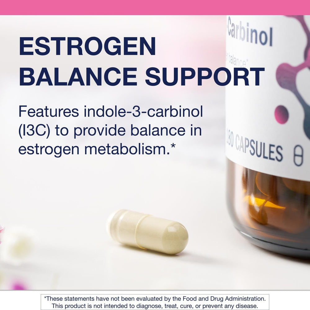 Graphic illustrating estrogen balance and liver health