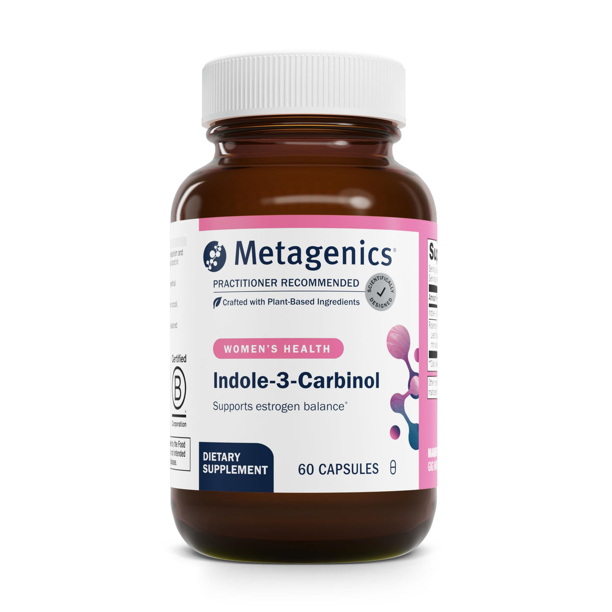 Metagenics Indole-3-Carbinol 60-cap bottle hero image
