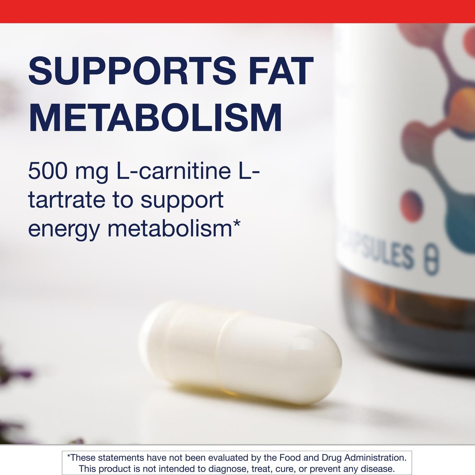 Metagenics L-Carnitine vegetarian formula offers plant-based options for energy support.