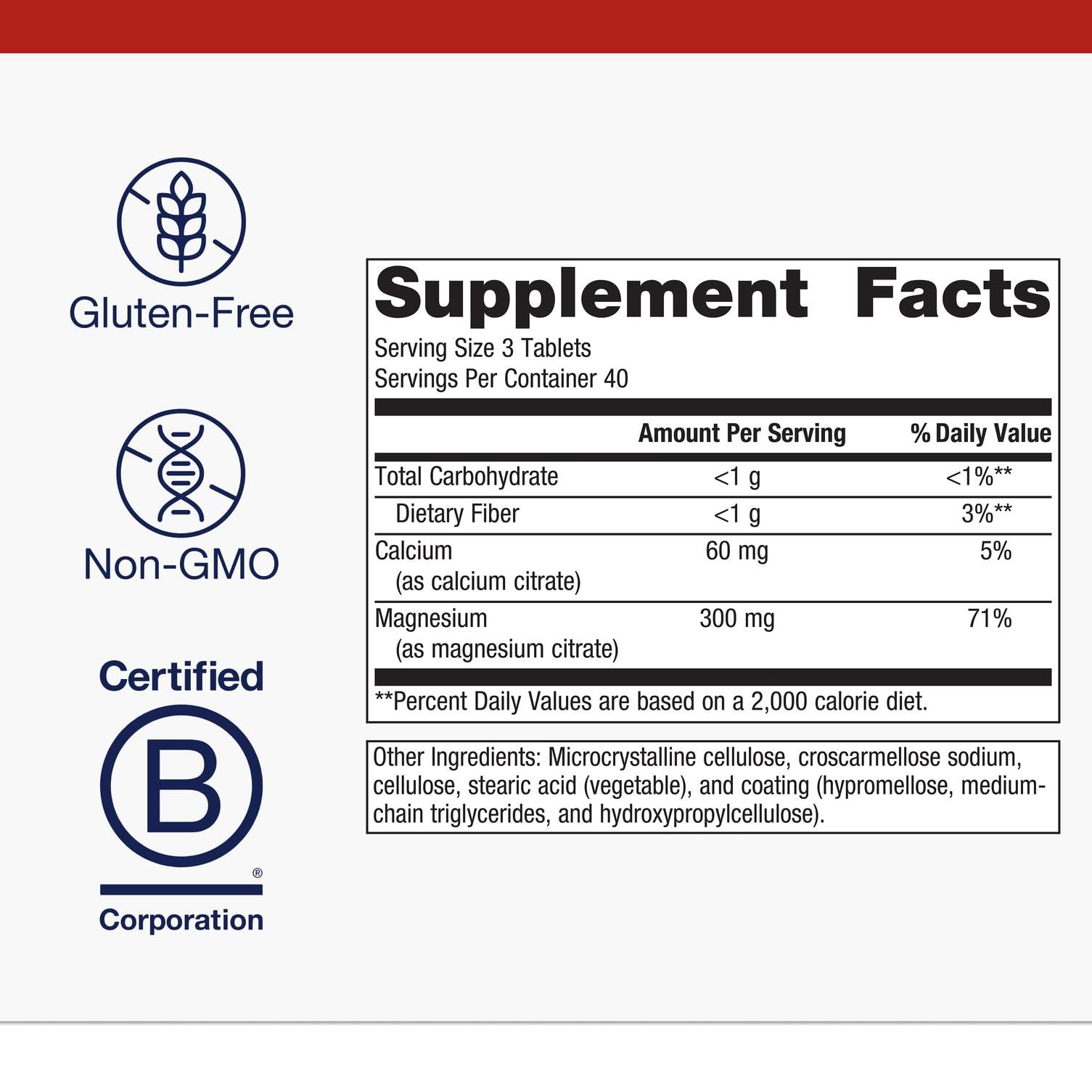Chelated minerals magnesium citrate and calcium citrate illustration