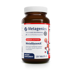 MetaGlycemX bottle showing 100 mg Alpha-Lipoic Acid