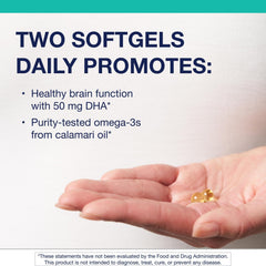 Softgels poured into a spoon for serving