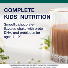 Packaging highlights prebiotics, DHA, and other nutrients on MetaKids Powder