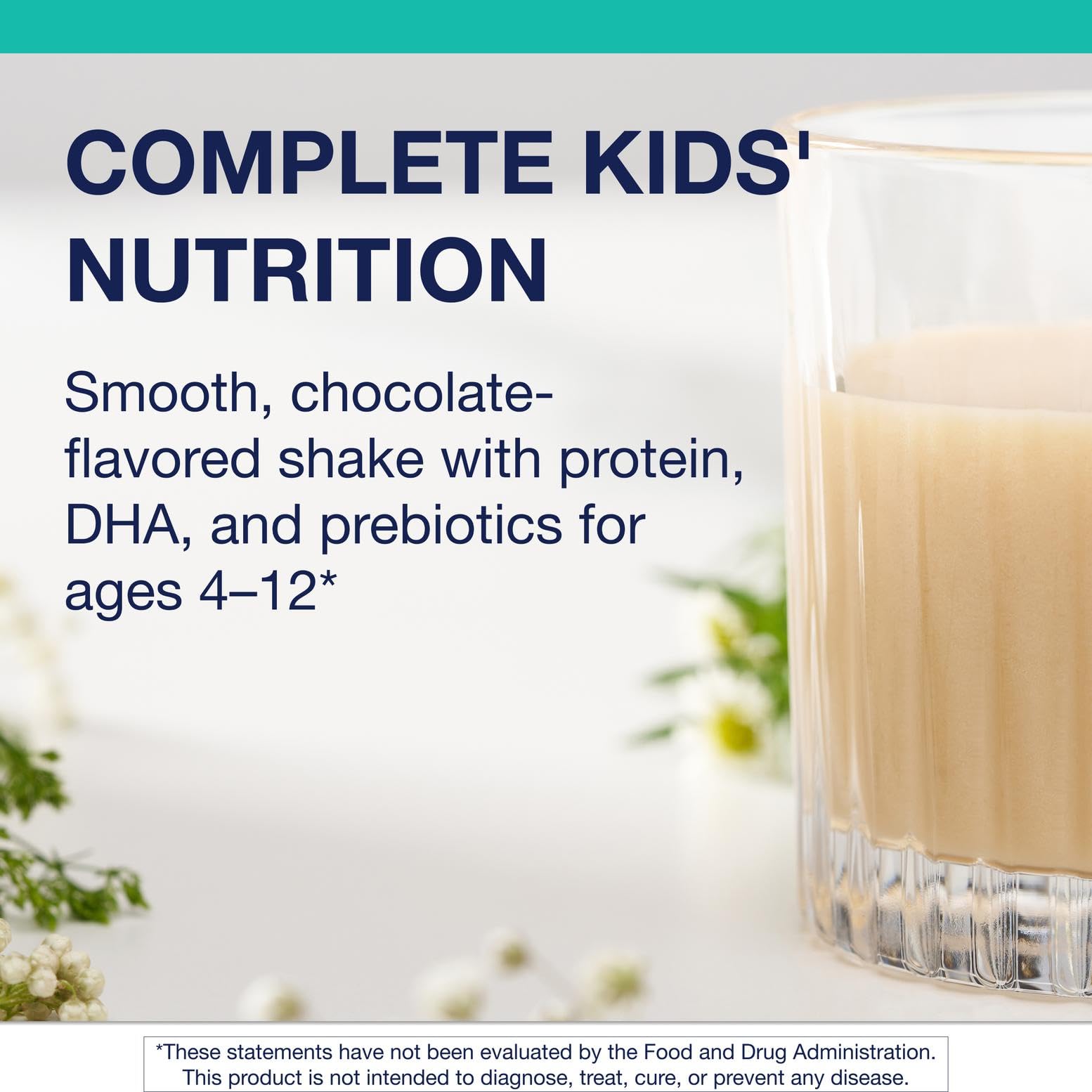 Complete protein content and amino acids in MetaKids Powder