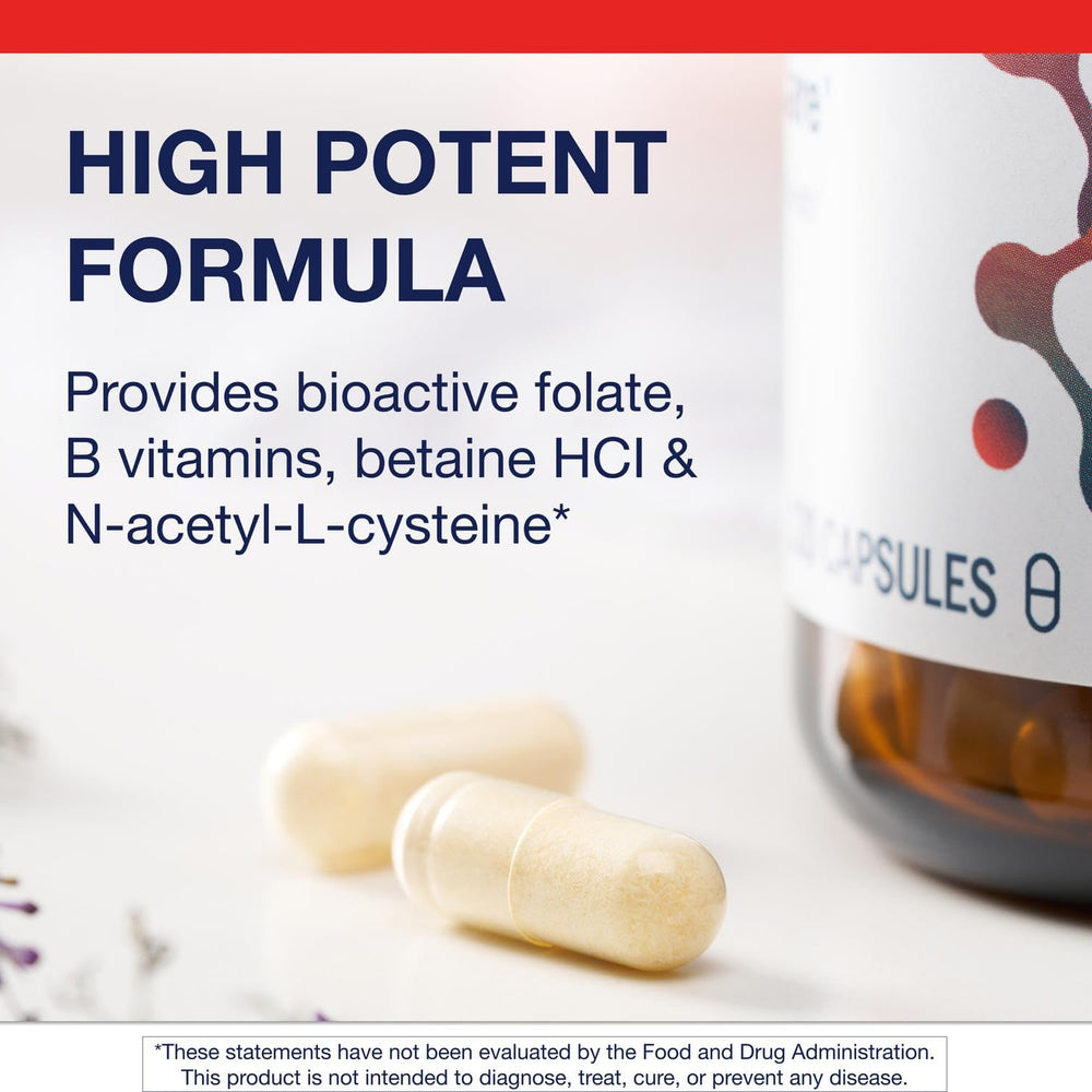 Vitamin B6 and NAC ingredients