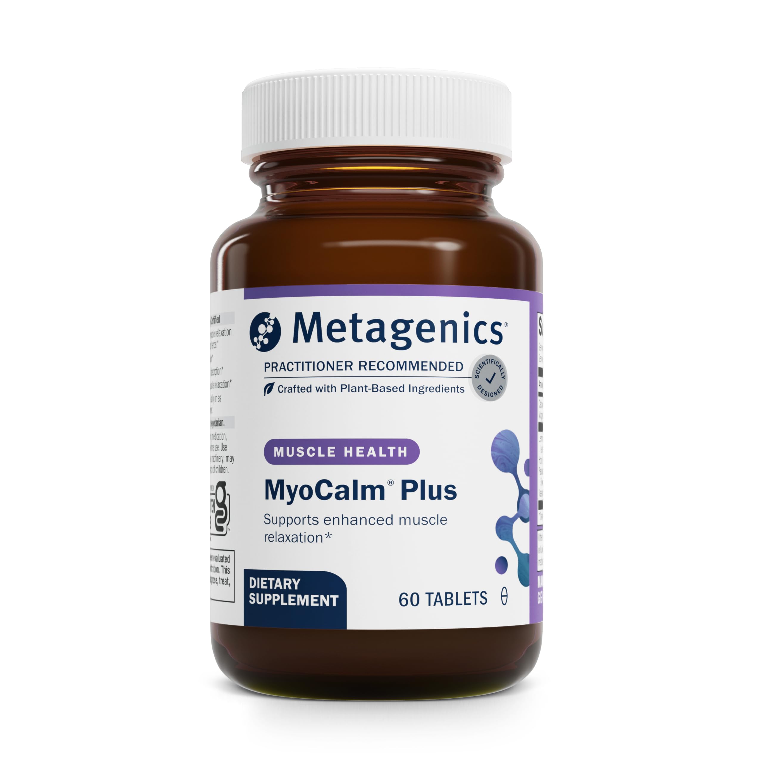 Metagenics MyoCalm Plus bottle with 60 tablets