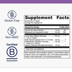 Close-up of Metagenics MyoCalm Plus label