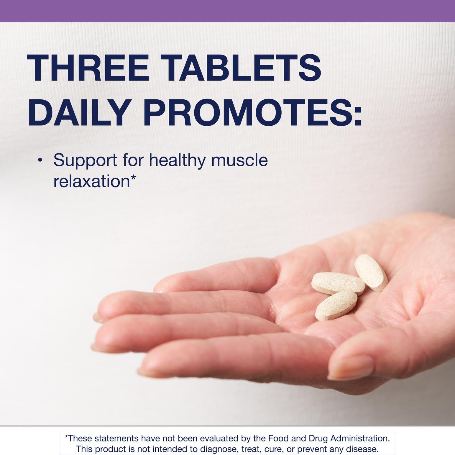 Close-up of magnesium and calcium complex ingredients