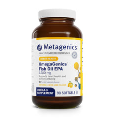 Metagenics OmegaGenics Fish Oil EPA1200 bottle label