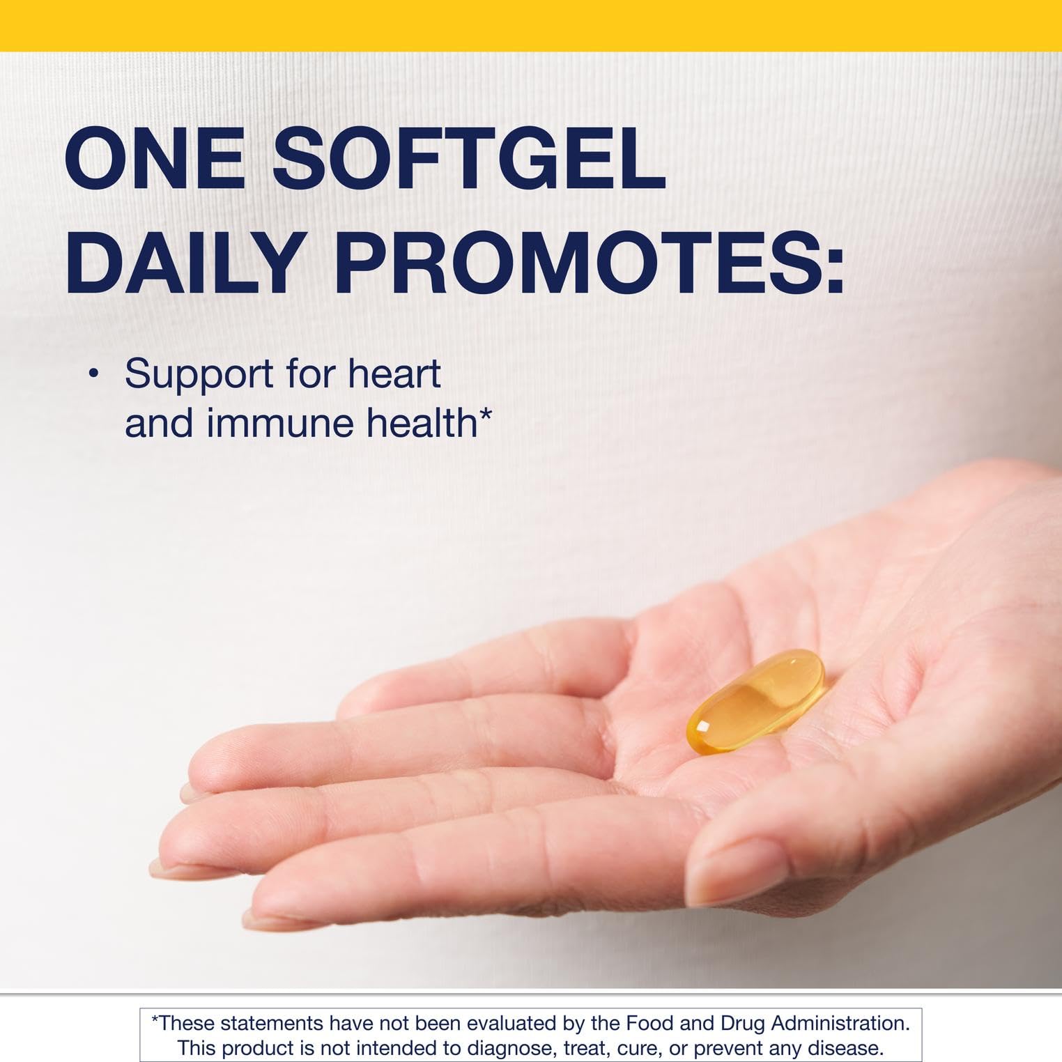 Front view of Metagenics OmegaGenics Mega 10 bottle with label details