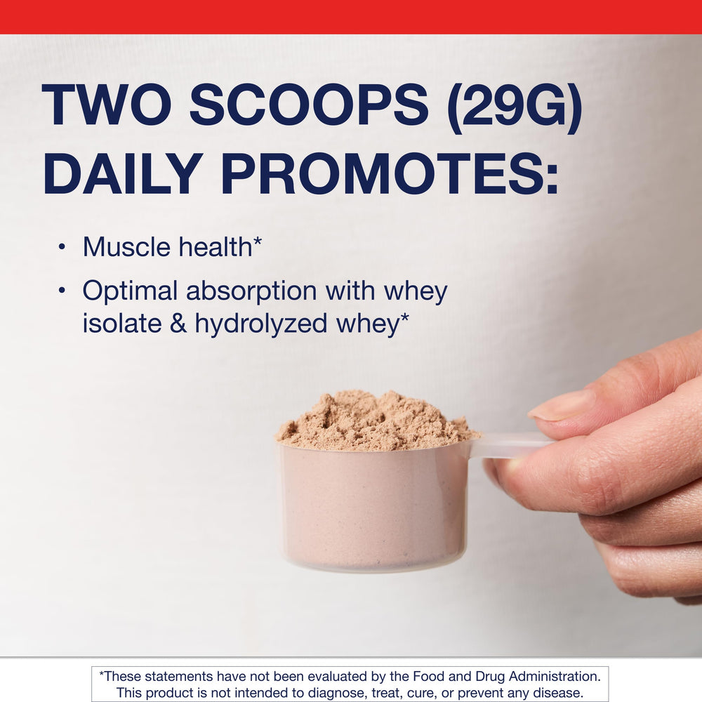 Metagenics Perfect Protein bottle-pour shows easy mixability